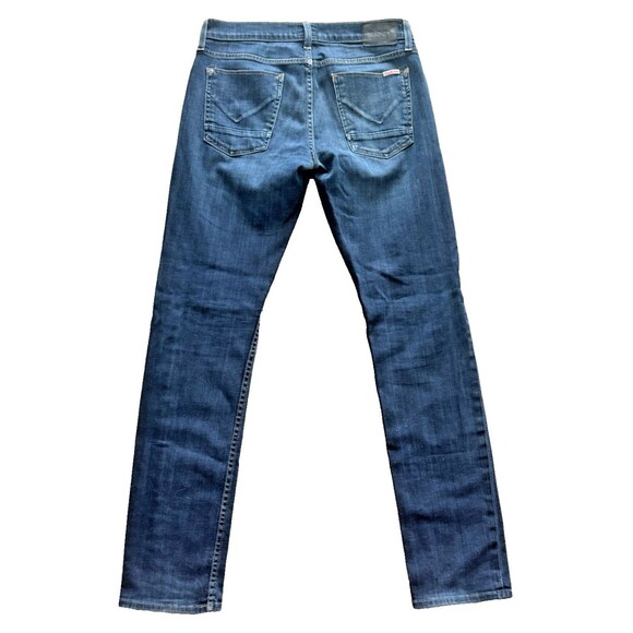 Hudson Jeans Men 31x30 Blake Slim Straight Cotton Blue Zip Fly - Picture 2 of 11